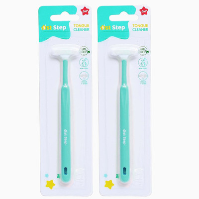 1st Step Silicone Tongue Cleaner(Pack of 2)