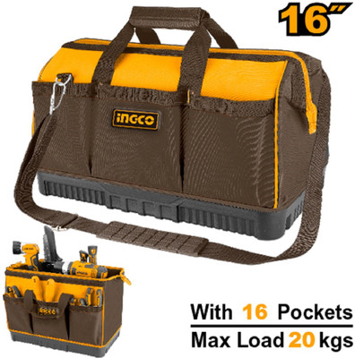 INGCO INGCO HTBG08 Tools bag 16inch Polyester Tool Bag(Number of Pockets - 1)