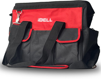 iBELL 14'' Multipurpose Tools Storage Open Mouth Bag for Easy & Convenient Storage - Nylon Tool Bag(Number of Pockets - 5)