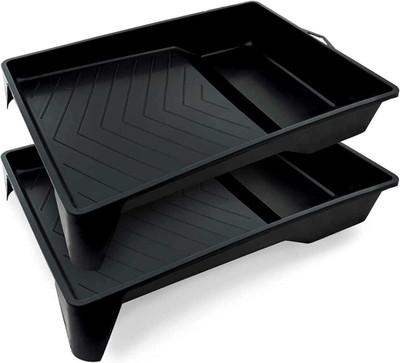 STM Paint Tray Combo For 9 Inch Roller Pack of 2 Paint Roller(Pack of 2)