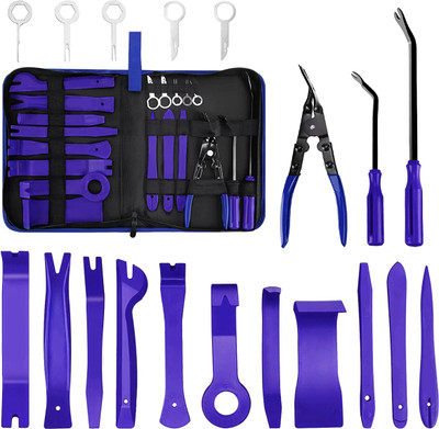 STHIRA Car Dashboard Audio Trim Disassembly Tool Kit 19Pcs Trim Removal Tool Set Camping & Hiking Vehicle Tools