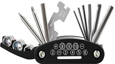 Planetoid 16 IN 1 Multi Purpose Bicycle Repair Tool Kit Allen Key Wrench Cycling Tool