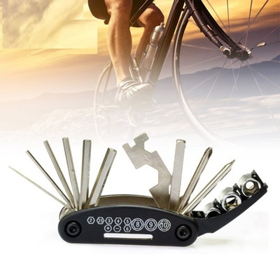 Nexshop ™ 16 in 1 Mountain Bike Repair Tool for Bicycles for Bicycle Repair Cycling Cycling Tool