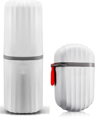 Craftbin Travel Soap Box Case and Travel Toothbrush Case Holder Combo(Soap Box, Toothbrush Holder)