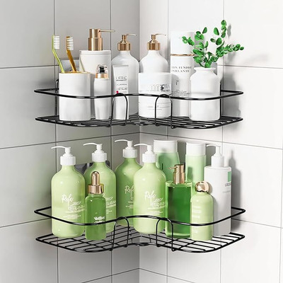 M Y m y corner 1 Iron Wall Shelf(Number of Shelves - 1, Black)