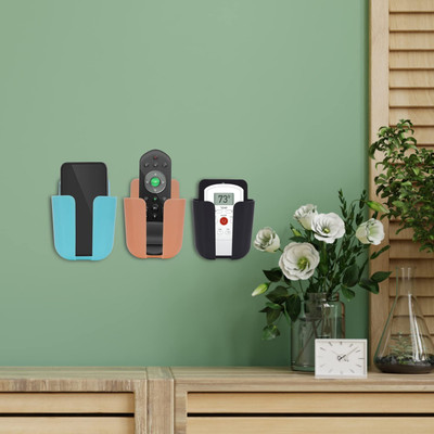 JOVINENTERPRISE 4 Compartments plastic wall mounted(Multicolor)