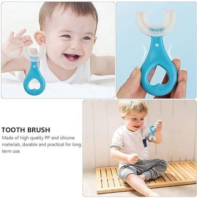 zamkudi fashion ZFS BABY U SHAPE SOFT TEETH BRUSH PACK OF 2 Ultra Soft Toothbrush(Pack of 2)