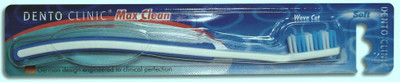 DENTO CLINIC Max Clean Medium Toothbrush(Pack of 12)