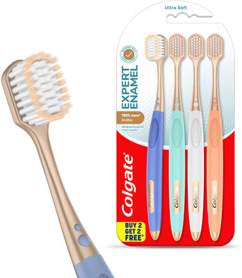 Colgate Gentle Enamel Ultra Soft Toothbrush(Pack of 4)