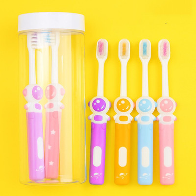 Magic Pebbles BPA Free Toothbrush Supersoft Bristles for Kids Aged 3-12 Extra Soft Toothbrush(Pack of 8)