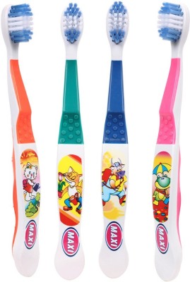 Maxi Dolls Junior Soft Toothbrush(Pack of 4)