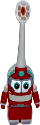 Carto Robot Red Magic Soft-Bristled Kid Soft Toothbrush