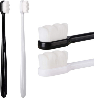 joyus 2pc Extra Soft Toothbrush For Adults, Micro Nano Toothbrushes 20,000 Bristles Extra Soft Toothbrush(Pack of 2)
