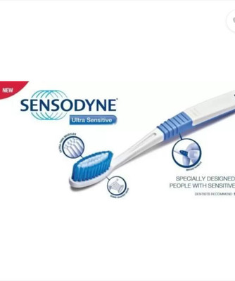 SENSODYNE Sensitive toothbrush with Soft Bristles Soft Toothbrush(Pack of 3)