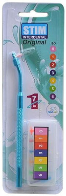 STIM Interdental Original Helps Clean Teeth | Available in 7 different sizes Soft Toothbrush(Pack of 2)