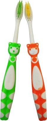 Yunicron Max Extra Soft Bristles Kids Toothbrush - Pack 2 - Colour may vary Ultra Soft Toothbrush(Pack of 2)