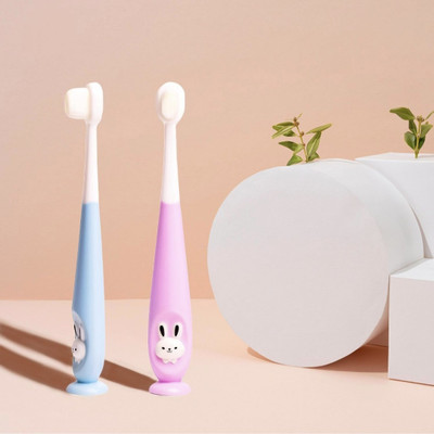 Magic Pebbles BPA Free Baby Toothbrush Supersoft Bristles for Kids/Babies/Toddlers 18M+ Ultra Soft Toothbrush(Pack of 2)