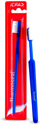 Thermoseal End-rounded, DuPont bristles with tightly packed tufts and small head brush 6pcs Soft Toothbrush(Pack of 6)