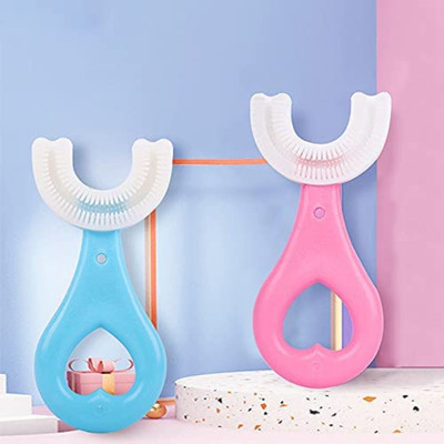 WILLGO KIDS-U Shape Toothbrush Ultra Soft Toothbrush Extra Soft Toothbrush