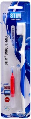 STIM Unique Mb Tooth Brush Medium Toothbrush(Pack of 3)