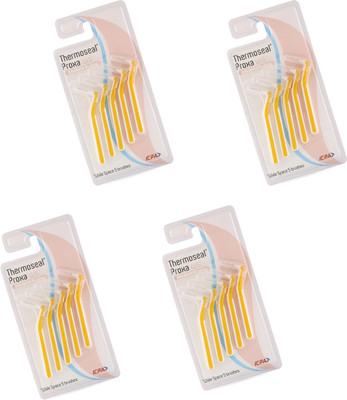 ICPA THERMOSEAL PROXA WS (WIDE SPACE) BRUSH (PACK OF - 4) Soft Toothbrush(Pack of 4)