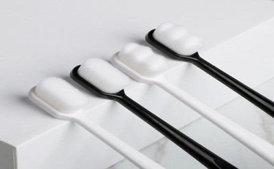 hiyan Extra Soft Toothbrush With 20000 Activated Charcoal Bristles Multi color Ultra Soft Toothbrush(Pack of 4)