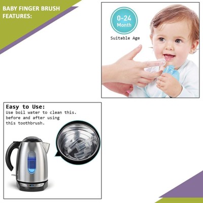 PEASON BabyBreeze Finger Toothbrush Ultra Soft Toothbrush