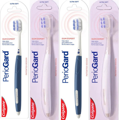 Colgate Periogard Toothbrush Ultra Soft Toothbrush Ultra Soft Toothbrush(Pack of 4)