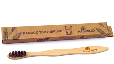Naturally Eco Friendly 100% Natural Bamboo Toothbrush Teeth Whitening Soft Bristles (PO1) Soft Toothbrush deal from flipkart Naturally Eco Friendly 100% Natural Bamboo Toothbrush Teeth Whitening Soft Bristles (PO1) Soft Toothbrush deal from flipkart