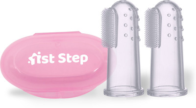 1st Step Pink Finger Soft Toothbrush