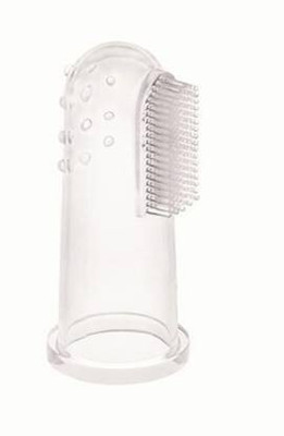 Parhat NEW Silicon Baby Finger Toothbrush , Baby Finger Brush Tongue Cleaner with storage box Teether Ultra Soft Toothbrush