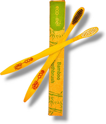 Eco with me E001_BG Medium Toothbrush(Pack of 2)