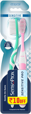SENSOPROX Sensitive Pro Ultra Soft Toothbrush(Pack of 2)
