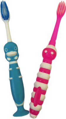 Yunicron Max Kids Toothbrush Combo Pack - Colour may vary Extra Soft Toothbrush(Pack of 2)