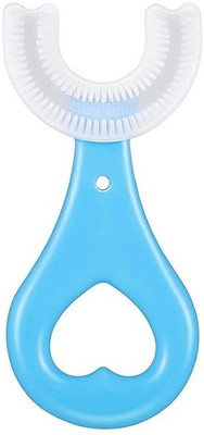 Purple Dust Silicone Tooth Brush Soft Elastic Bristles For Complete 360 Degree (1pc) Ultra Soft Toothbrush