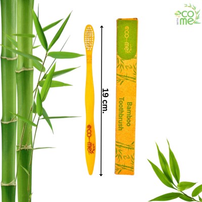 Eco with me Bamboo toothbrush(White) Extra Soft Toothbrush