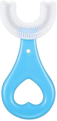 Grinish Baby Tooth Brush U-Shaped Ultra Soft Bristles Kids Child Boys Girls (Age 2-12) Ultra Soft Toothbrush