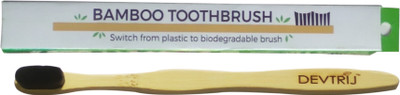 Devtrij Nano Charcoal Toothbrush Ultra Soft Toothbrush