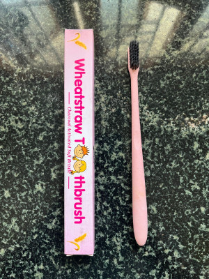 Daya Kid's Eco-Friendly Wheat Straw Toothbrush – Biodegradable | Set of 4 Extra Soft Toothbrush(Pack of 4)