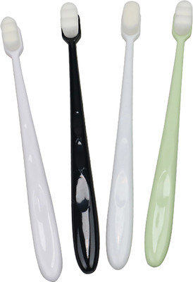 mapperz Extra Soft Toothbrush For Sensitive Gums for Kids and Adults Extra Soft Toothbrush(Pack of 4)