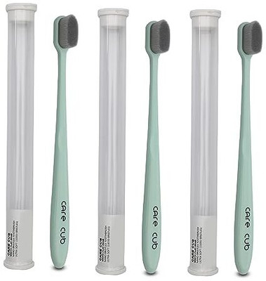 CARE CUB GREEN_FLAT-03 Ultra Soft Toothbrush(Pack of 3)