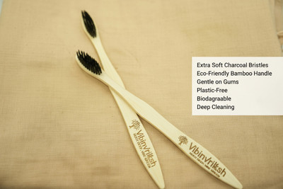 VibinVriksh EarthBrush Extra Soft Toothbrush(Pack of 2)
