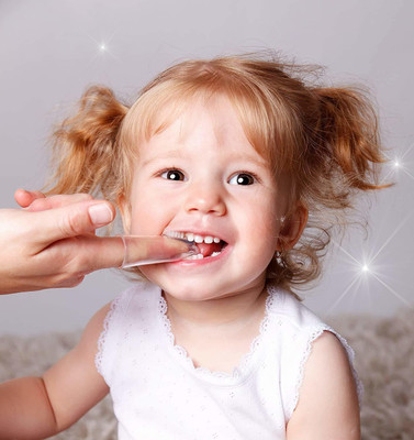 GYMSY Baby Finger Tooth Brush with Case ( Kids Toothbrush; Non-Toxic.; odorless Extra Soft Toothbrush