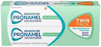 SENSODYNE PRONAMEL DAILY PROTECTION TOOTH PASTE PACK OF 2 MADE IN UK Toothpaste(150 ml, Pack of 2)