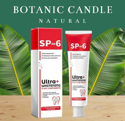 Deeparth SP-6 Ultra Probiotic Whitening Toothpaste for Enamel Gum Health Toothpaste Toothpaste(60 g)