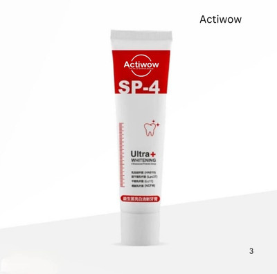 ACTIWOW SP4 White Guard Enamel Shield Paste Toothpaste(50 g)