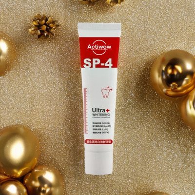 ACTIWOW SP4 Ultra Brightening Toothpaste, Pro Clean Formula Toothpaste(40 g)