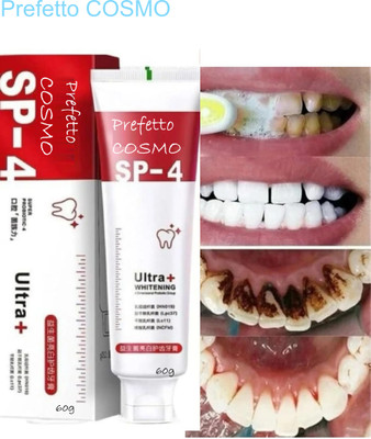 Prefetto COSMO SP-4 Toothpaste Ice Mint Brightener 60g Toothpaste(60 g)
