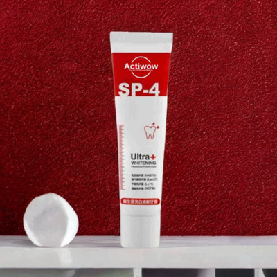 ACTIWOW SP4 Teeth Whitening Mint Toothpaste for a Brilliant Smile Toothpaste(40 g)