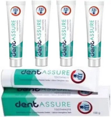 Vestige Cavity Shield, Mint Cool Freshness & Shine Restorer Toothpaste Toothpaste(500 g, Pack of 5)